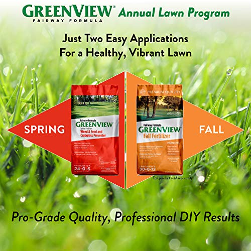 GreenView 2129268 Fairway Formula Spring Fertilizer Weed & Feed + ...
