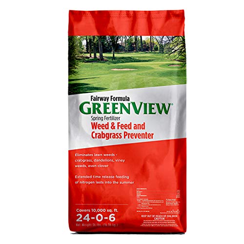 GreenView 2129268 Fairway Formula Spring Fertilizer Weed & Feed + ...