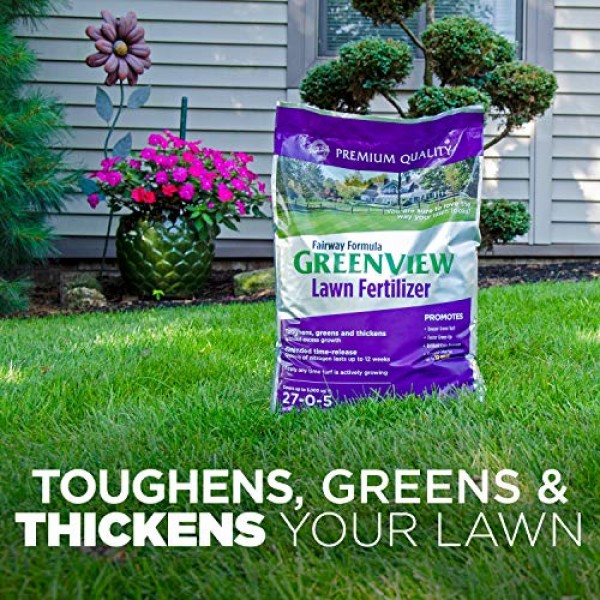GreenView 2129269 Fairway Formula Lawn Fertilizer, 16.5 lb. -Cover...