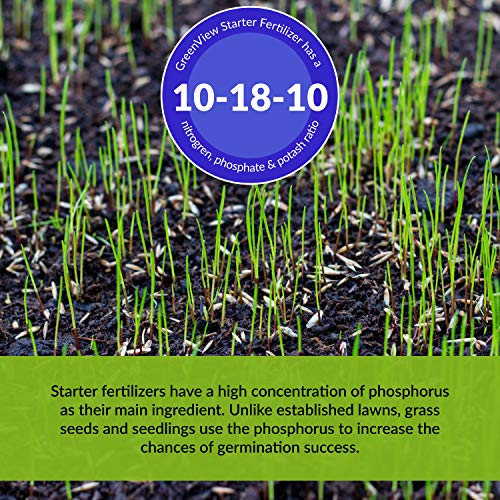 GreenView 2129800 Starter Fertilizer 48 lb, Covers 15,000 sq. ft.
