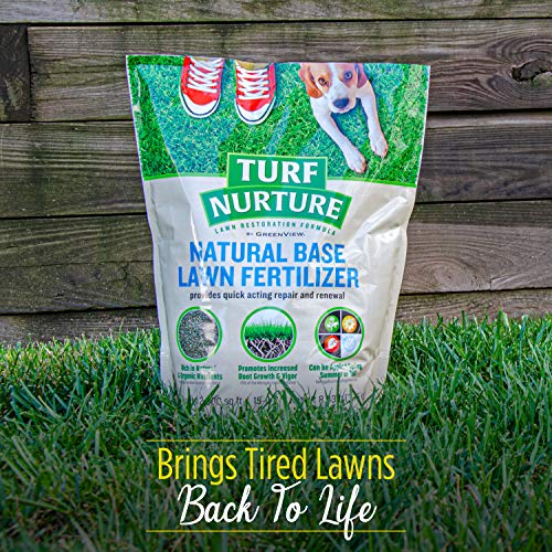 GreenView 2756714 Turf Nurture Natural Base Lawn Fertilizer, 8.33 lb