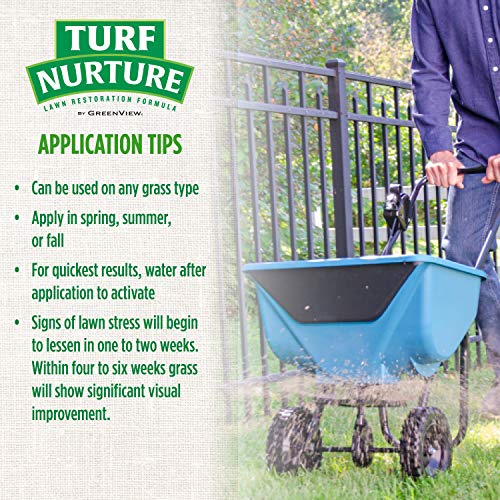 GreenView 2756714 Turf Nurture Natural Base Lawn Fertilizer, 8.33 lb
