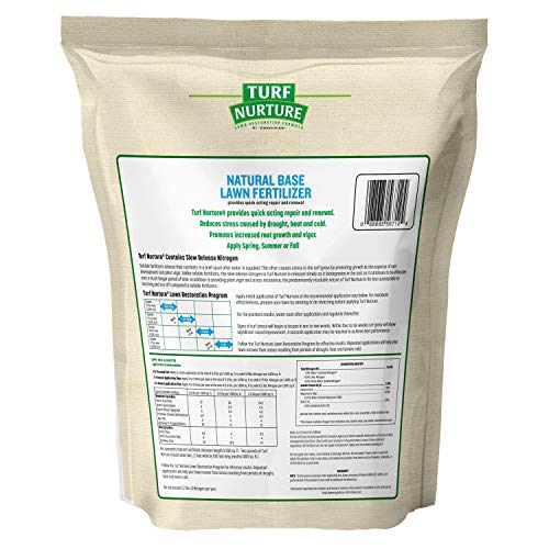 GreenView 2756714 Turf Nurture Natural Base Lawn Fertilizer, 8.33 lb