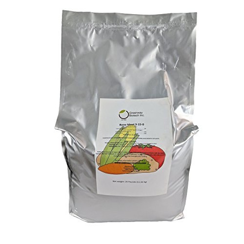 Bone Meal 3-15-0 Plus 24% Calcium Greenway Biotech Brand 25 Pounds