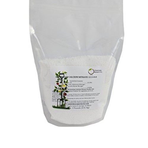 Calcium Nitrate Solution Grade Fertilizer Water Soluble Hydroponic...