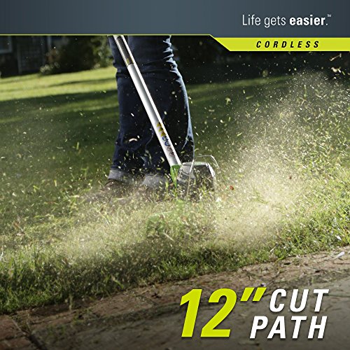 Greenworks 12-Inch 40V Cordless String Trimmer, 2.0Ah Battery and ...
