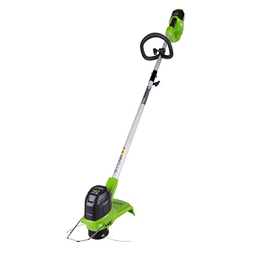 Greenworks 12-Inch 40V G-MAX Cordless String Trimmer, 4Ah Battery ...