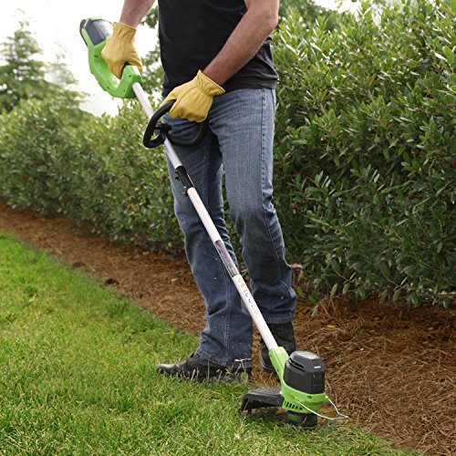 Greenworks 12-Inch 40V G-MAX Cordless String Trimmer, 4Ah Battery ...