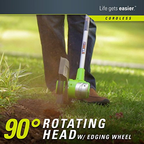 Greenworks 13-Inch 40V Cordless String Trimmer/Edger, 2.0 AH Batte...