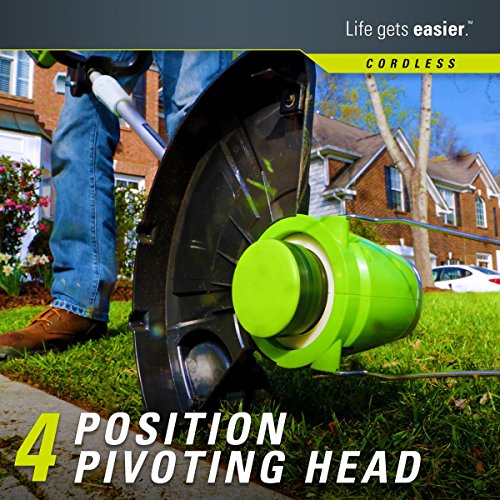 Greenworks 13-Inch 40V Cordless String Trimmer/Edger, 2.0 AH Batte...