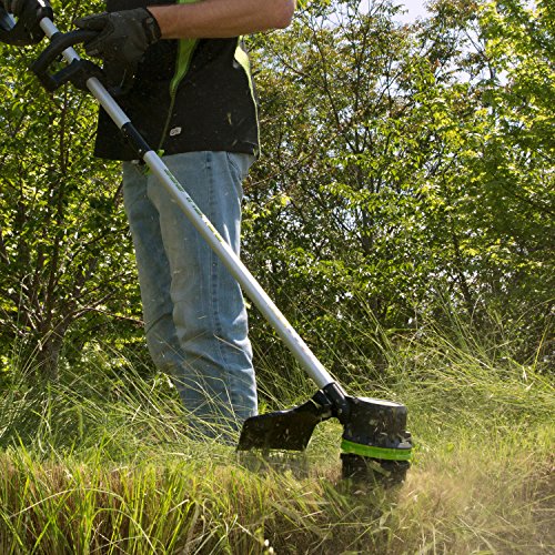 Greenworks 16-Inch 80V String Trimmer, 2.0Ah Battery & Charger Inc...