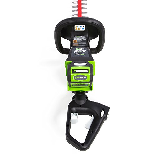 Greenworks 24-Inch 40V Brushless Cordless Hedge Trimmer, Battery N...