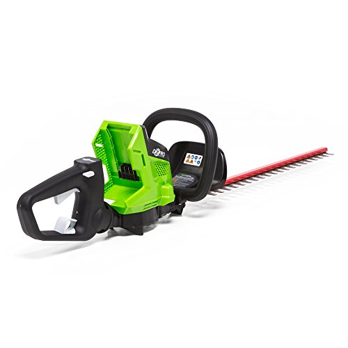 Greenworks 24-Inch 40V Brushless Cordless Hedge Trimmer, Battery N...