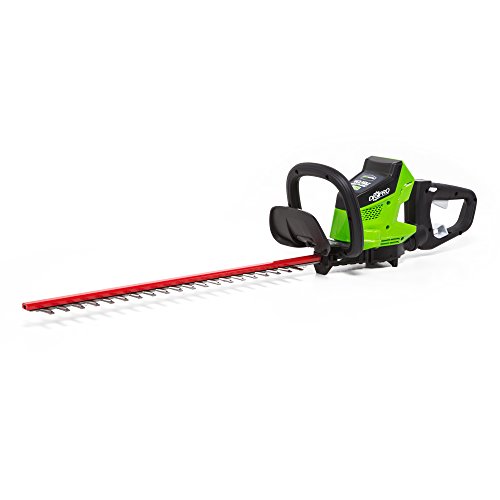 Greenworks 24-Inch 40V Brushless Cordless Hedge Trimmer, Battery N...