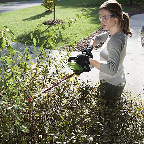 Greenworks 24-Inch 40V Cordless Hedge Trimmer, 3.0Ah Battery and C...