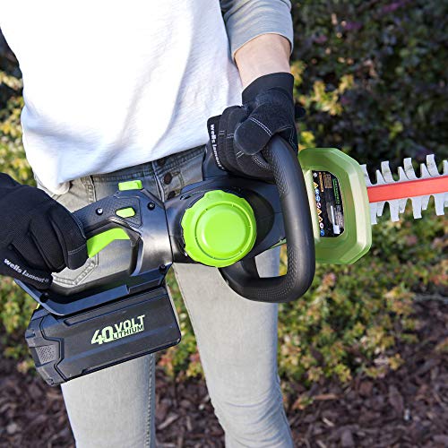 Greenworks 24-Inch 40V Cordless Hedge Trimmer, 3.0Ah Battery and C...