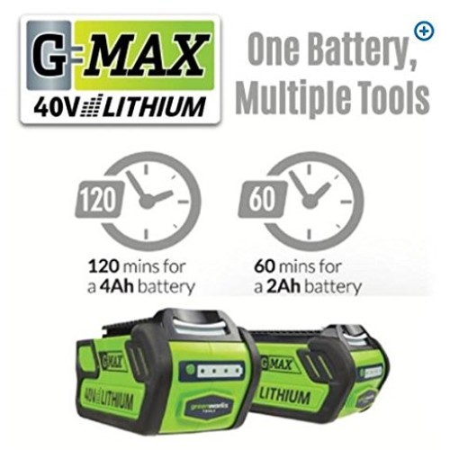 Greenworks 24252 40V 150 MPH Variable Speed Cordless Leaf Blower, ...