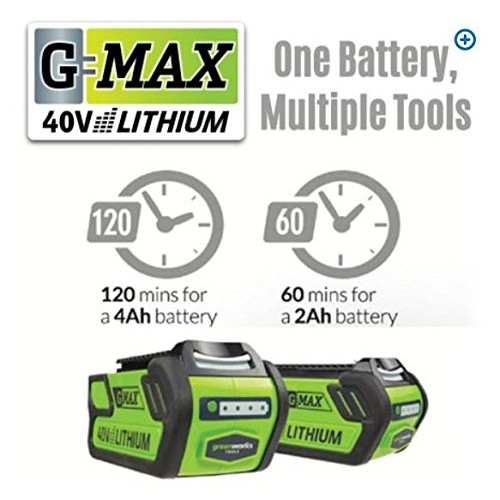 Greenworks 24252 40V 150 MPH Variable Speed Cordless Leaf Blower, ...