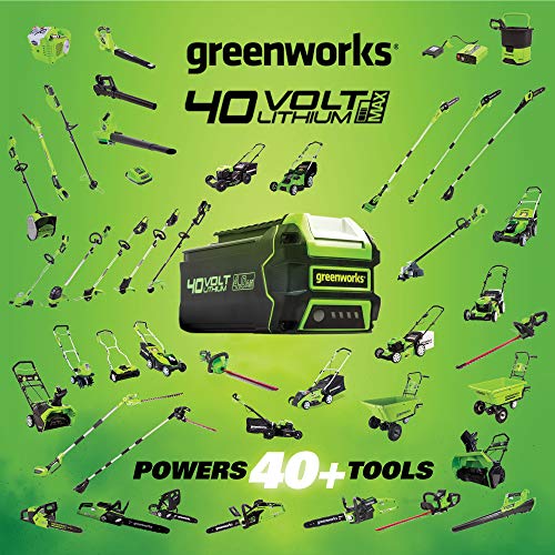 Greenworks 24252 40V 150 MPH Variable Speed Cordless Leaf Blower, ...