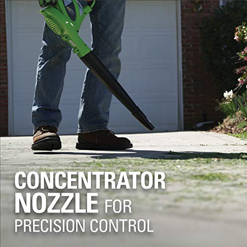 Greenworks 24252 40V 150 MPH Variable Speed Cordless Leaf Blower, ...