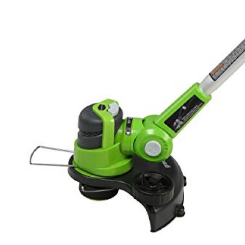 Greenworks 24V 12 String Trimmer, 2Ah USB Battery and Charger Inc...