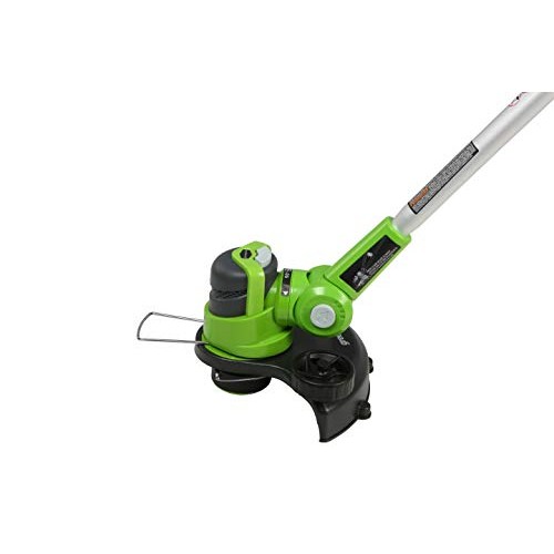 Greenworks 24V 12 String Trimmer, 2Ah USB Battery and Charger Inc...