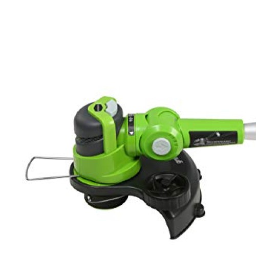 Greenworks 24V 12 String Trimmer, 2Ah USB Battery and Charger Inc...