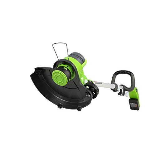 Greenworks 24V 12 String Trimmer, 2Ah USB Battery and Charger Inc...