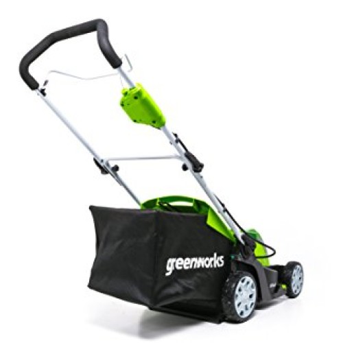 Greenworks 40V 17 inch Cordless Lawn Mower,Tool Only, MO40B01