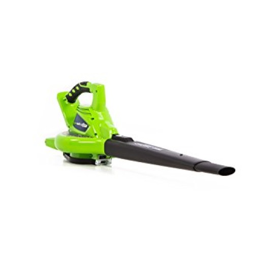 Greenworks 40V 185 MPH Variable Speed Cordless Leaf Blower/Vacuum,...