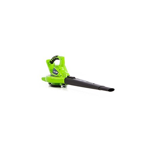 Greenworks 40V 185 MPH Variable Speed Cordless Leaf Blower/Vacuum,...