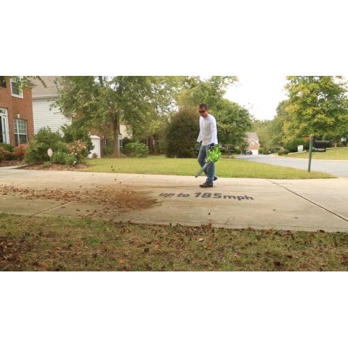 Greenworks 40V 185 MPH Variable Speed Cordless Leaf Blower/Vacuum,...