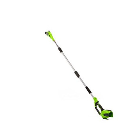 Greenworks 8.5 40V Cordless Pole Saw, 2.0 AH Battery Included 20672