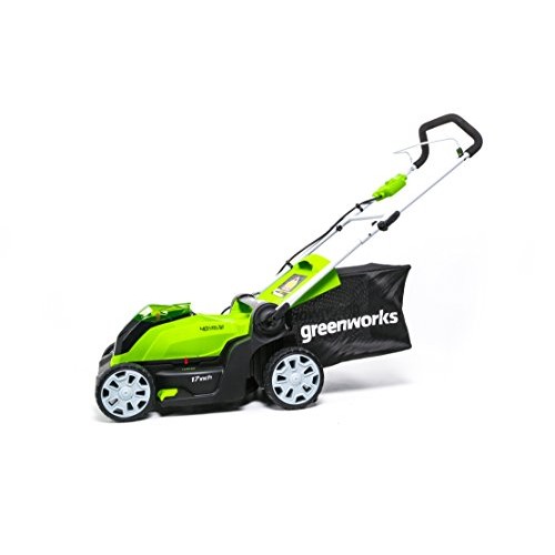 Greenworks G-MAX 40V 17 Brushed Mower with 4Ah Battery and Charg...