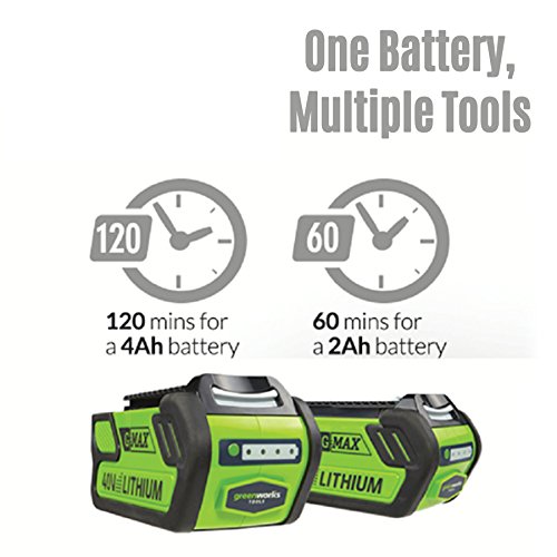 Greenworks G-MAX 40V Cordless String Trimmer and Leaf Blower Combo...