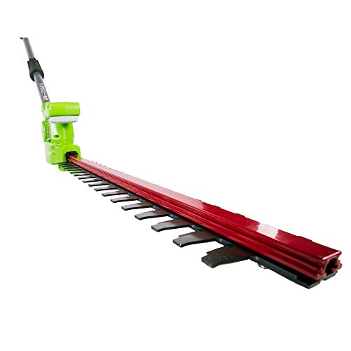 Greenworks PH40B210 20-Inch 40V Cordless Pole Hedge Trimmer 2.0 AH...