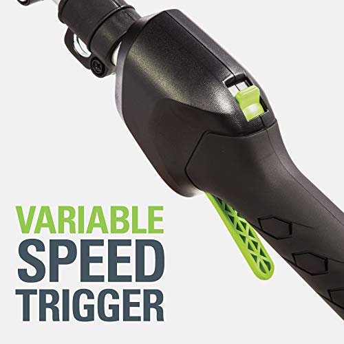 Greenworks PH80B210 20-Inch 80V Cordless Pole Hedge Trimmer, 20 in...