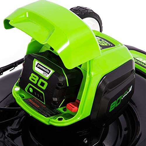 Greenworks Pro 80V 21-Inch Brushless Self-Propelled Lawn Mower 4.0...
