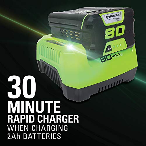 Greenworks Pro 80V 21 inch Cordless Push Lawn Mower, Includes Two ...