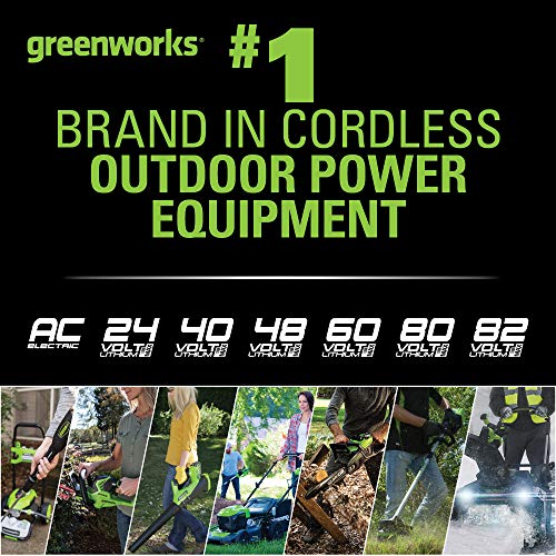 Greenworks Pro 80V 21 inch Cordless Push Lawn Mower, Includes Two ...