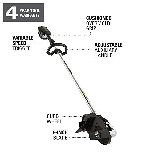 Greenworks Pro 80V 8 Brushless Edger, Battery Not Included ED80L00