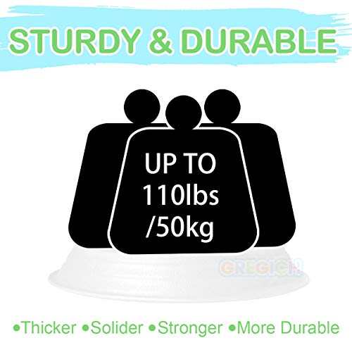 GREGICH 6 Pack Plastic Plant Saucer 4 6 Inch, Drip Trays Suit for ...