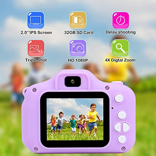 Gridspace Upgrade Kids Camera Toys Christmas Birthday Gifts for 3 ...