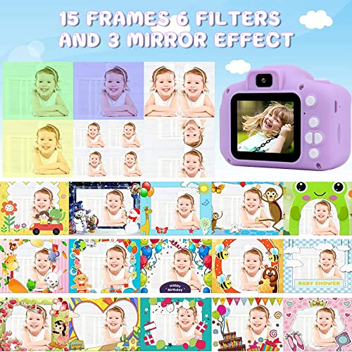 Gridspace Upgrade Kids Camera Toys Christmas Birthday Gifts for 3 ...
