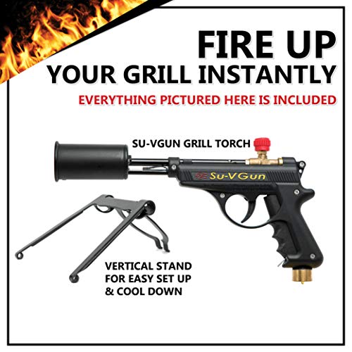 GrillBlazer Su-V Basic Grill & Culinary Torch - Charcoal Starte...