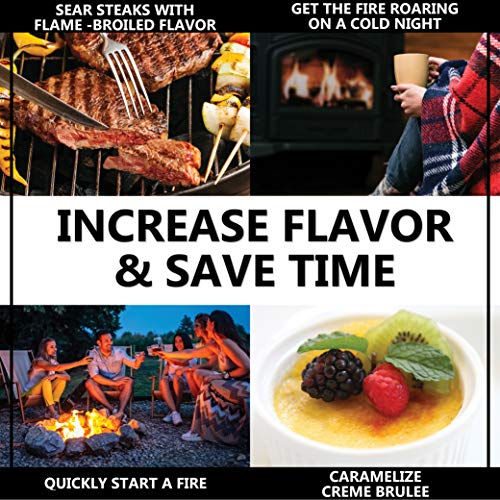 GrillBlazer Su-V Basic Grill & Culinary Torch - Charcoal Starte...