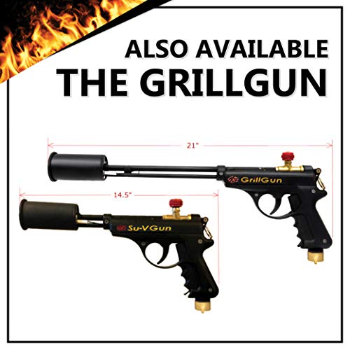 GrillBlazer Su-V Basic Grill & Culinary Torch - Charcoal Starte...