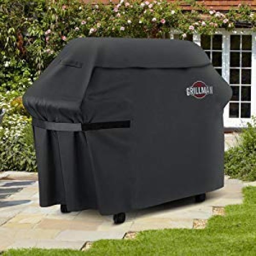 Grillman Premium 58 Inch BBQ Grill Cover, Heavy-Duty Gas Grill C...