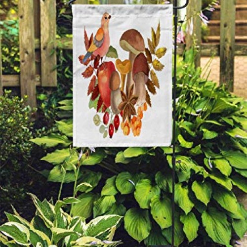 GROOTEY Welcome Garden Flag Home Yard Decorative 12X18 Inches Pump...