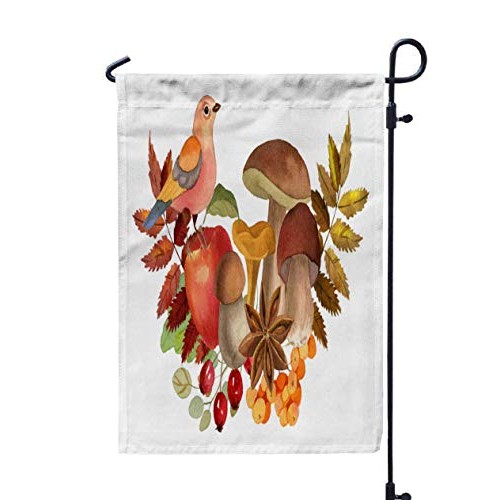 GROOTEY Welcome Garden Flag Home Yard Decorative 12X18 Inches Pump...